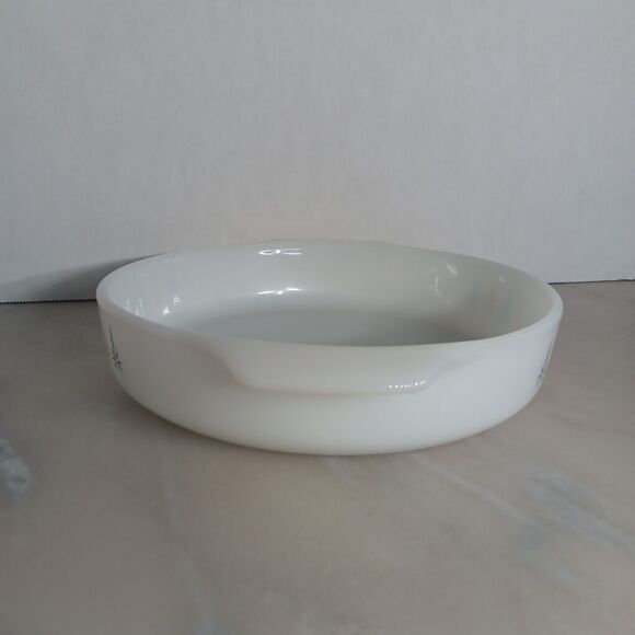 Fire King Anchor‎ Hocking 9" Round Candle Glow Baking Casserole Dish #429 Vtg - Picture 9 of 12